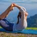 dhanurasana or bow pose in yoga