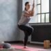 eagle pose or garudasana