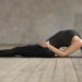 fish pose or matsyasana pose in yoga