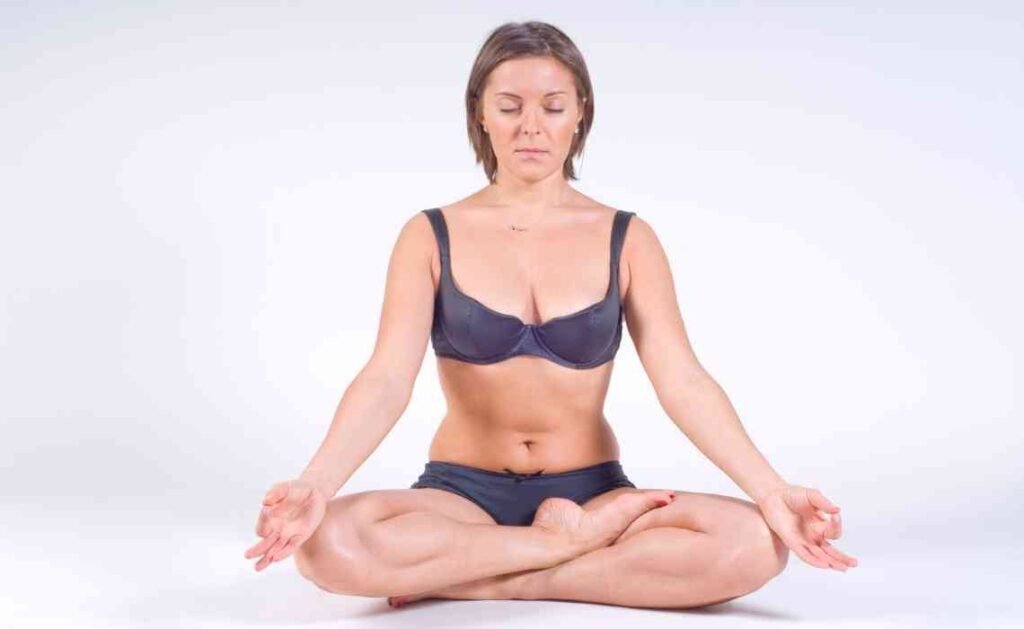 sukhasana easy pose