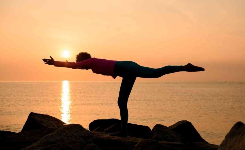 Balancing Stick Pose Tuladandasana