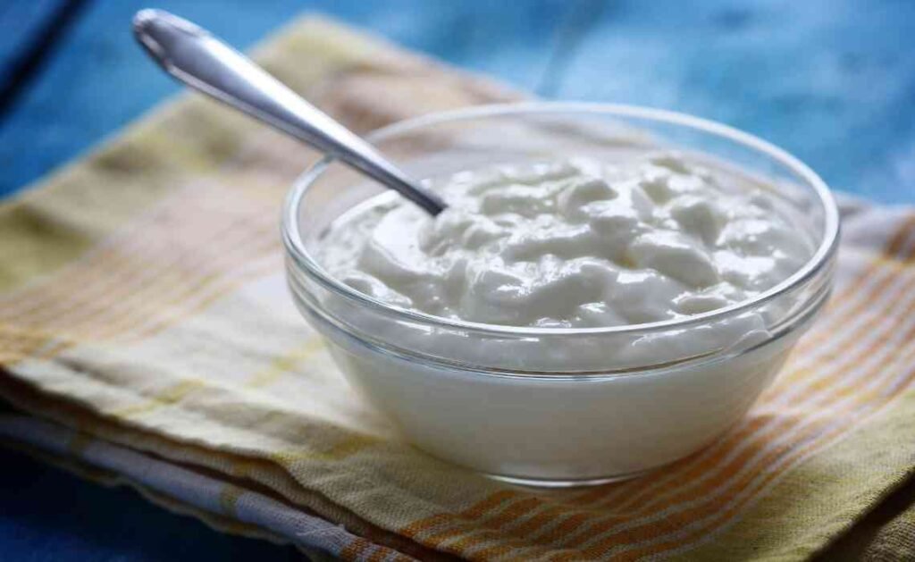 yogurt to eat before doing yoga